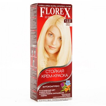 Florex Super Фітокомплекс Фарба для волосся 12.0 ультра блонд 100 мл