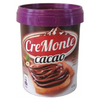 Паста орехово-шоколадная CreMonte Cacao 400 г (3890000472801)