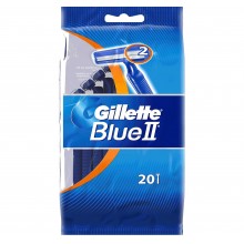 Станки для бритья Gillette Blue II 20 шт (3014260283186)