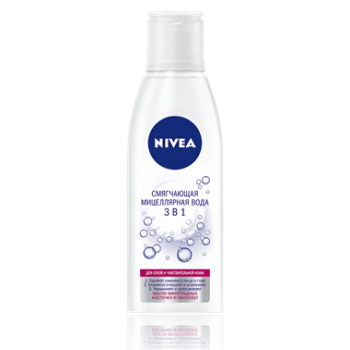 Средство для снятия макияжа Nivea 400 мл 3в1 мицеллярная вода для сухой кожи