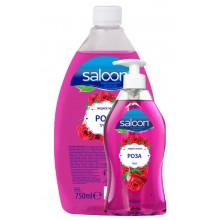 Жидкое мыло Saloon Роза 400 мл + 750 мл (8690546610614)