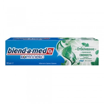 Зубна паста Blend-a-med Відбілювання + Природна Свіжість 100 мл (5011321383555)
