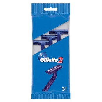 Бритвы одноразовые Gillette 2 3 шт (3014260282691) 
