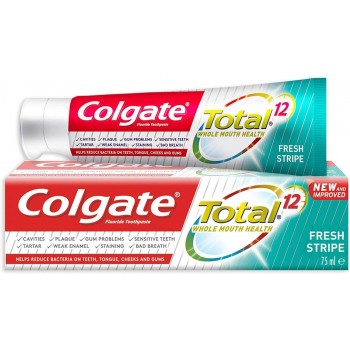 Зубная паста Colgate Total 12 Fresh Stripe 75 мл (8718951175662)