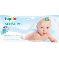Влажные салфетки детские Lupilu Sensitive 80 шт (4056489191681)