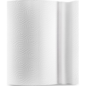 Бумажное полотенце Кіт Домовіт 1 джамбо-рулон на 300 отрывов (4820204404642)