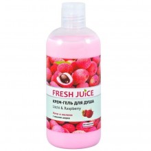 Гель для душу Fresh Juice 500 мл Litchi-Raspberry  (4823015933851)