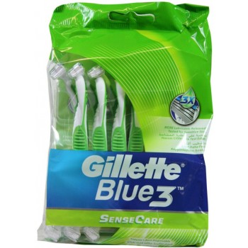 Станки бритвенные Gillette Blue Sense Care 3 лезвия 12 шт (7702018061761)