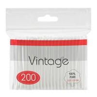 Ватные палочки Vintage пакет 200 шт (4820164151587)