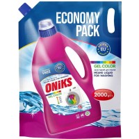 Гель для прання Oniks Color дой-пак 2000 г 50 циклів прання (4820191761568)
