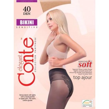 Колготки Conte Bikini 40 Den р.2 S Bronz (4810226006085)