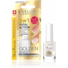 Eveline Nail Therapy Profession 8в1 Golden Shine комплексная регенерация 12 ml (5901761939323)