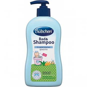 Bübchen Bad&Shampoo - Шампунь Для дітей Sensitive  400 мл (7613035797659)