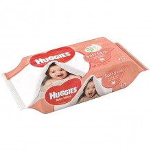 Вологі серветки для дітей Huggies Soft Skin з Vitamin E 56 шт.