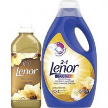 Гель для прання Lenor Gold Orchid 2.2 л + Ополіскувач для тканин Lenor Gold Orchid 750 мл (8006540066454)