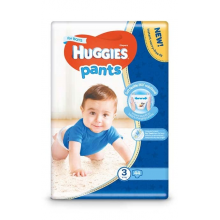 Підгузники-трусики дитячі Huggies Pants Box (3) 6-11 44 шт для хлопчиків  (5029053564241)