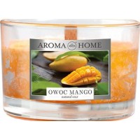 Ароматизована свічка з натурального воску Aroma Home Owoc Mango 115 г (5902846835196)