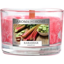 Ароматизированная свеча из натурального воска Aroma Home Rabarbar 115 г (5902846836674)