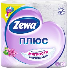 Туалетний папір Zewa Плюс 2 шари Бузок 4 рулони (7322540667271)