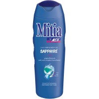Гель для душа и шампунь Mitia 2in1 Sapphire 400 мл (8595025809476)