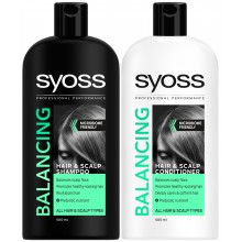 Промо набор Syoss Balancing Shampoo & Conditioner для всех типов волос (4015100446326)