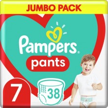 Подгузники-трусики Pampers Pants размер 7 (Extra Large) 17+ кг 38 шт (8006540069387)