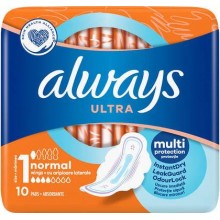 Гигиенические прокладки Always Ultra Normal (Размер 1) 10 шт (5997253515991)