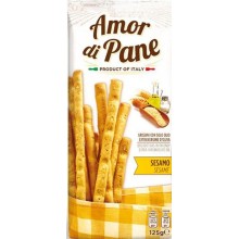 Хлебные палочки Helcom Amor di Pane с Сезамом 125 г (8005803010661)