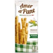 Хлібні палички Helcom Amor di Pane з Розмарином 125 г (8005803010371)