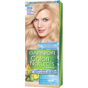 Крем-фарба для волосся №1002 Сніжний Ультраблонд Color Naturals Garnier (3600542173049)
