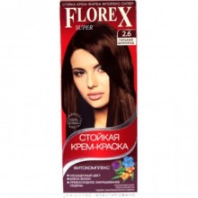 Florex Super Фитокомплекс Краска для волос 2.6 горький шоколад 100 мл