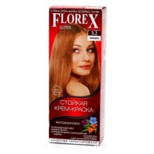 Florex Super Фитокомплекс Краска для волос 3.2 карамель 100 мл