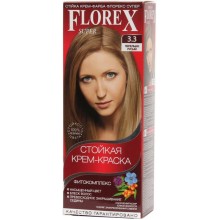 Florex Super Фитокомплекс Краска для волос 3.3 пепельно-русый 100 мл