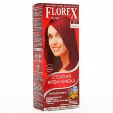 Florex Super Фитокомплекс Краска для волос 5.1 махагон 100 мл