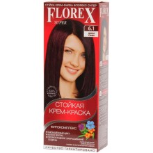 Florex Super Фитокомплекс Краска для волос 6.1 дикая слива 100 мл