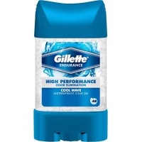 Гелевий дезодорант - антиперспірант Gillette Cool Wave 70 мл (7702018978120)