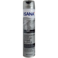 Лак для волосся Isana Shine & Style фіксація 4 250 мл (4047196028353)