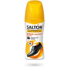 Крем-блиск Salton для взуття із гладкої шкіри Чорний 50 мл  (4607131421771)