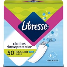 Ежедневные гигиенические прокладки Libresse Classic Regular Deo 50 шт (7322540261455)
