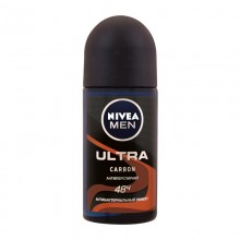 Дезодорант роликовий NIVEA ULTRA Carbon антибактеріальний ефект 50 мл (4005900634290)