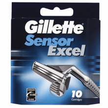 Змінні картриджі для гоління Gillette Sensor Excel (10 шт)