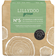 Эко-подгузники Lillydoo Green размер 5 (11-16 кг) 25 шт (4260442165828)