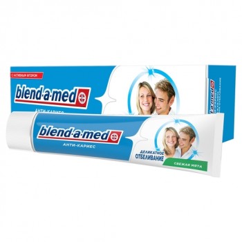 Зубная паста Blend-A-Med Анти-кариес Деликатное отбеливание 100 мл (5011321569935)