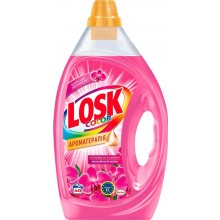 Гель для прання Losk Color Аромотерапія з Ефірними оліями і ароматом Малазіської квітки 2 л 40 циклів прання (9000101517439)