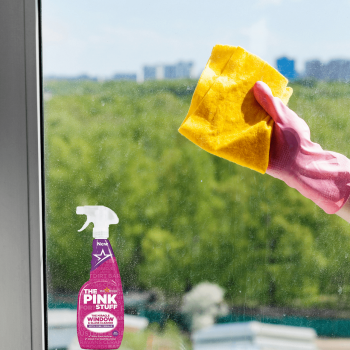 Средство для мытья стекла и зеркал Pink Stuff Rose Vinegar спрей 750 мл (5060033820759)