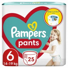 Подгузники-трусики Pampers Pants Размер 6 (Extra Large) 14-19 кг 25 шт (8006540069745)