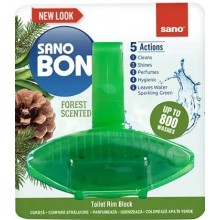 Блок для унітазу підвісний Sano Зелений Ліс 55 г (7290102990030)