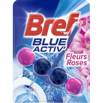 Костка Bref 4в1 Blue Activ Fleurs Roses 50 г (3178041317818)