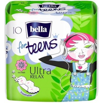 Гігієнічні прокладки Bella for Teens: Ultra Relax 10 шт (5900516302382)