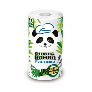 Бумажные полотенца Снежная панда BIG ROLL 1 шт  (4823019010978)